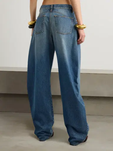 Alaïa Low-rise Barrel-leg Jeans | Thumbnail 4 Alaïa Low-rise Barrel-leg Jeans | Thumbnail 4