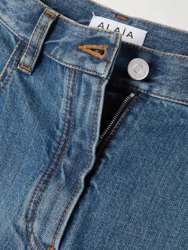 Alaïa Low-rise Barrel-leg Jeans | Thumbnail 5 Alaïa Low-rise Barrel-leg Jeans | Thumbnail 5