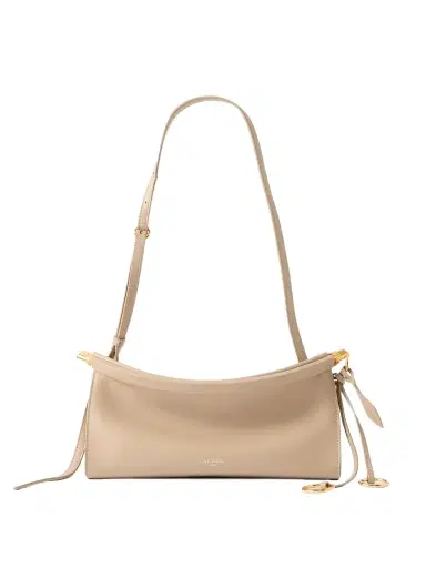 Alaïa Le Click E/w Small Leather Shoulder Bag | Thumbnail 1 Alaïa Le Click E/w Small Leather Shoulder Bag | Thumbnail 1