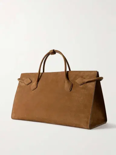 Alaïa East West Nubuck Tote | Thumbnail 3 Alaïa East West Nubuck Tote | Thumbnail 3