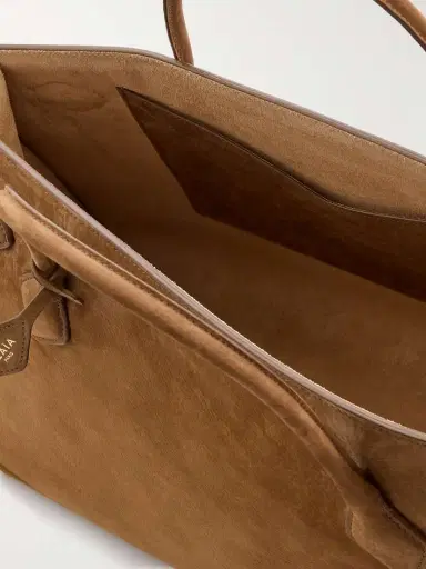 Alaïa East West Nubuck Tote | Thumbnail 5 Alaïa East West Nubuck Tote | Thumbnail 5