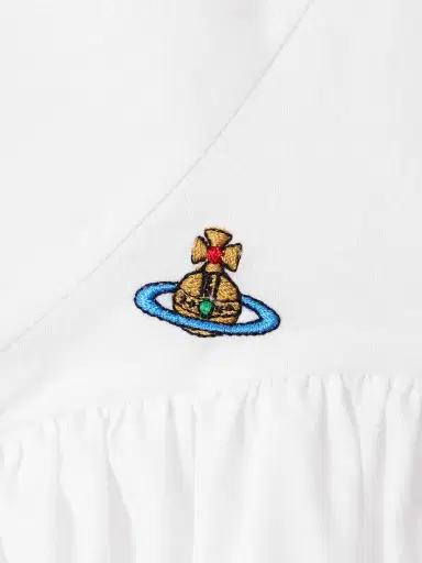 Vivienne Westwood Sunday Gathered Cotton-poplin Dress | Thumbnail 4 Vivienne Westwood Sunday Gathered Cotton-poplin Dress | Thumbnail 4