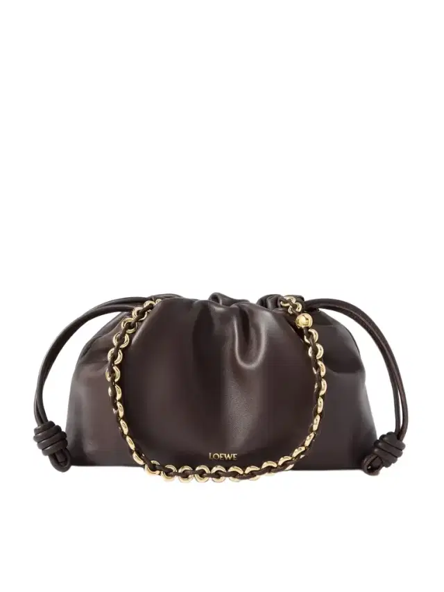 Loewe Flamenco Medium Leather Clutch