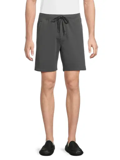 Mack Weldon Men's Ace Stretch-Cotton Sweatshorts - Asphalt | Thumbnail 3 Mack Weldon Men's Ace Stretch-Cotton Sweatshorts - Asphalt | Thumbnail 3