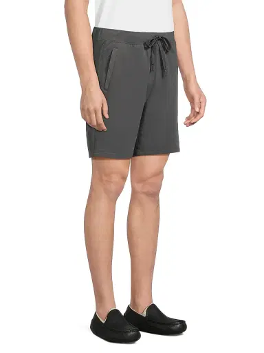 Mack Weldon Men's Ace Stretch-Cotton Sweatshorts - Asphalt | Thumbnail 4 Mack Weldon Men's Ace Stretch-Cotton Sweatshorts - Asphalt | Thumbnail 4