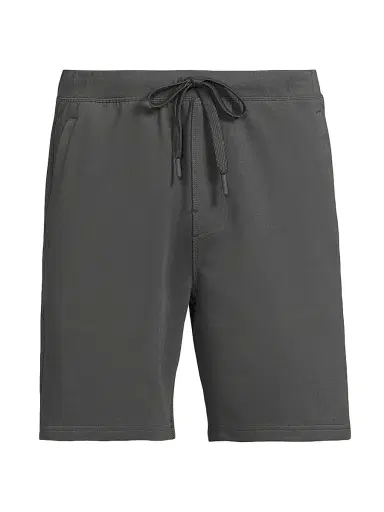 Mack Weldon Men's Ace Stretch-Cotton Sweatshorts - Asphalt | Thumbnail 1 Mack Weldon Men's Ace Stretch-Cotton Sweatshorts - Asphalt | Thumbnail 1