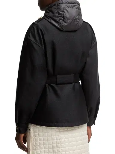 Moncler Women's Essalois Puffer Jacket - Black | Thumbnail 3 Moncler Women's Essalois Puffer Jacket - Black | Thumbnail 3