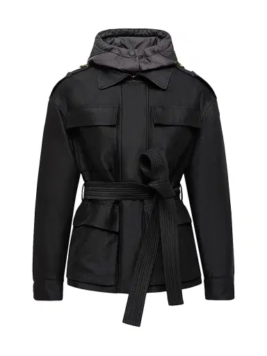 Moncler Women's Essalois Puffer Jacket - Black | Thumbnail 1 Moncler Women's Essalois Puffer Jacket - Black | Thumbnail 1