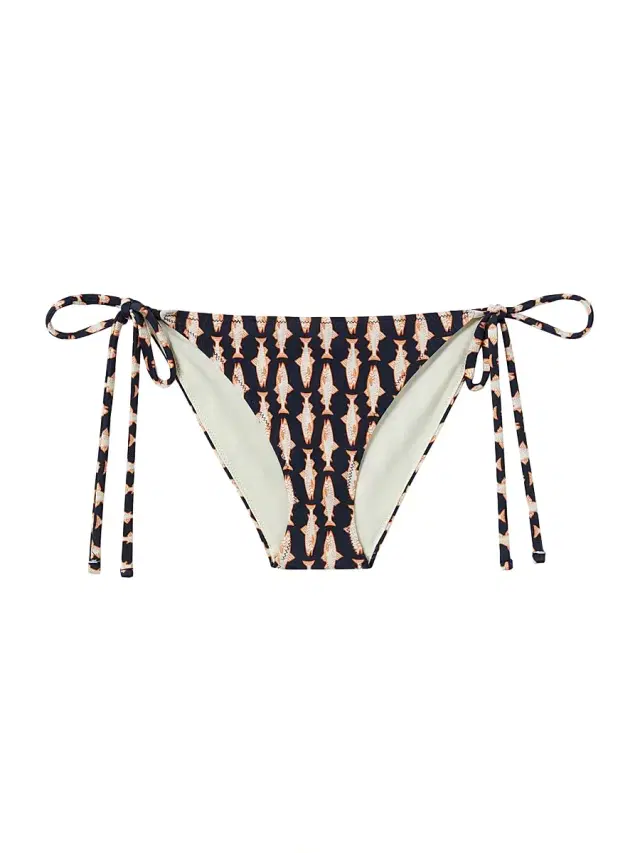 Women's String Bikini Bottom - Pesciolini Blue Women's String Bikini Bottom - Pesciolini Blue