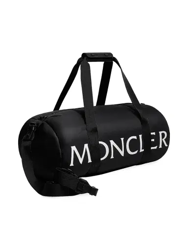 Moncler Men's Padded Duffle Bag - Black | Thumbnail 3 Moncler Men's Padded Duffle Bag - Black | Thumbnail 3