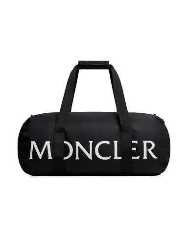 Moncler Men's Padded Duffle Bag - Black | Thumbnail 1 Moncler Men's Padded Duffle Bag - Black | Thumbnail 1