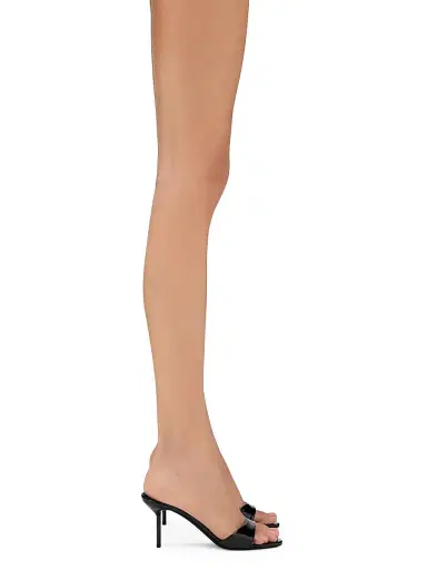 Paris Texas Women's Lidia Patent 70MM Mules - Black - Size 11 | Thumbnail 6 Paris Texas Women's Lidia Patent 70MM Mules - Black - Size 11 | Thumbnail 6
