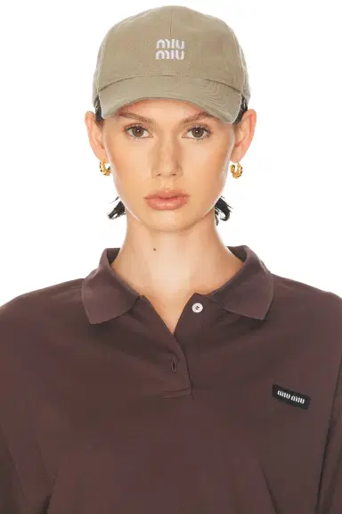 Miu Miu Baseball Cap | Thumbnail 2 Miu Miu Baseball Cap | Thumbnail 2