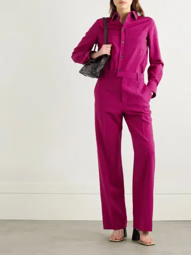 Bottega Veneta Twill Wide-leg Pants | Thumbnail 2 Bottega Veneta Twill Wide-leg Pants | Thumbnail 2