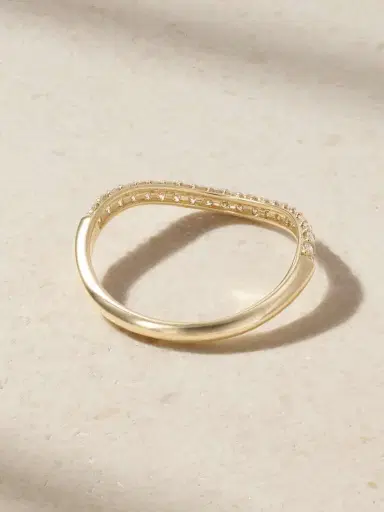 STONE AND STRAND Anjelica 14-karat Gold Diamond Ring | Thumbnail 3 STONE AND STRAND Anjelica 14-karat Gold Diamond Ring | Thumbnail 3