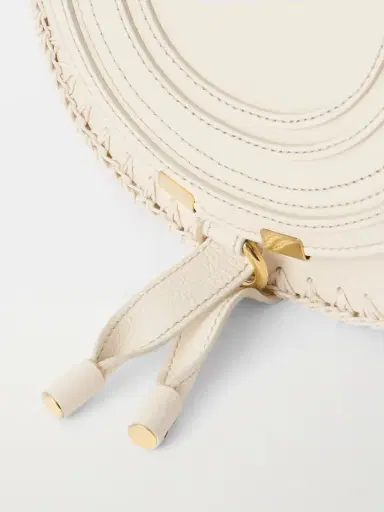 Chloé Marcie Textured-leather And Crocheted Cotton Shoulder Bag | Thumbnail 4 Chloé Marcie Textured-leather And Crocheted Cotton Shoulder Bag | Thumbnail 4