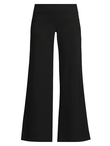 Ming Wang Women's Stretch Deco Crepe Wide-Leg Pants | Thumbnail 1 Ming Wang Women's Stretch Deco Crepe Wide-Leg Pants | Thumbnail 1