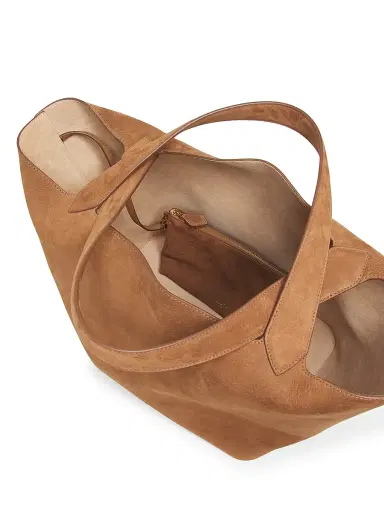 Alaïa Women's Suede Tote - Terred Ombre | Thumbnail 3 Alaïa Women's Suede Tote - Terred Ombre | Thumbnail 3