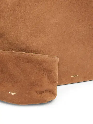 Alaïa Women's Suede Tote - Terred Ombre | Thumbnail 4 Alaïa Women's Suede Tote - Terred Ombre | Thumbnail 4