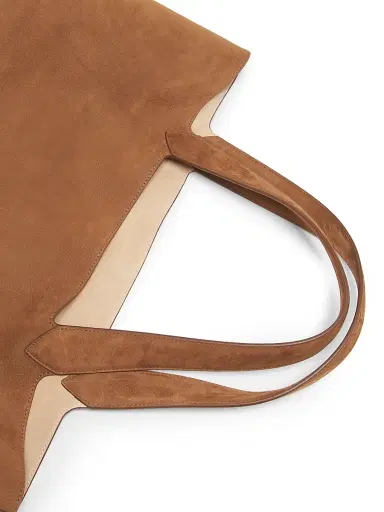 Alaïa Women's Suede Tote - Terred Ombre | Thumbnail 5 Alaïa Women's Suede Tote - Terred Ombre | Thumbnail 5