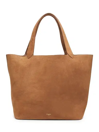 Alaïa Women's Suede Tote - Terred Ombre | Thumbnail 1 Alaïa Women's Suede Tote - Terred Ombre | Thumbnail 1