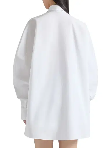 Givenchy Women's Shirt in Poplin with Embroidery - White - Size 8 | Thumbnail 4 Givenchy Women's Shirt in Poplin with Embroidery - White - Size 8 | Thumbnail 4
