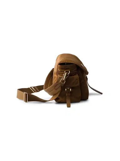 Prada Women's Large Explore Re-Nylon Shoulder Bag - Brown | Thumbnail 6 Prada Women's Large Explore Re-Nylon Shoulder Bag - Brown | Thumbnail 6