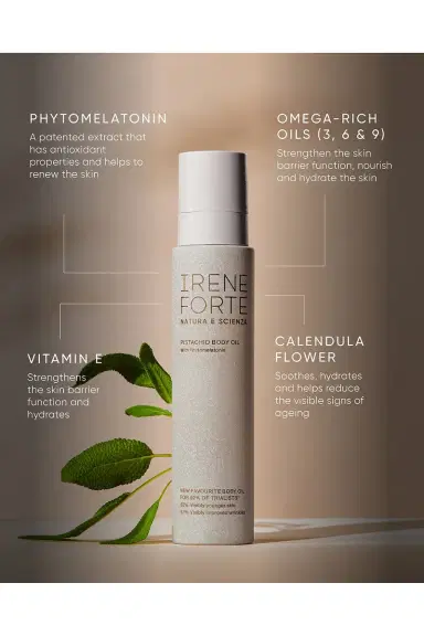 Irene Forte Pistachio Body Oil with Phytomelatonin NPD | Thumbnail 5 Irene Forte Pistachio Body Oil with Phytomelatonin NPD | Thumbnail 5