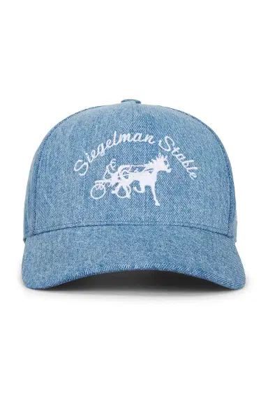 Siegelman Stable Denim Five Panel Hat | Thumbnail 1 Siegelman Stable Denim Five Panel Hat | Thumbnail 1