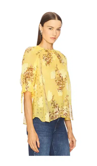 Ulla Johnson Pippa Short Sleeve Blouse | Thumbnail 2 Ulla Johnson Pippa Short Sleeve Blouse | Thumbnail 2