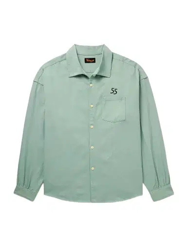 Visvim Palmer Convertible-Collar Embroidered Cotton-Twill Shirt - Men | Thumbnail 1 Visvim Palmer Convertible-Collar Embroidered Cotton-Twill Shirt - Men | Thumbnail 1