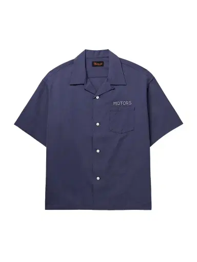 Visvim Crosby Convertible-Collar Embroidered Wool and Linen-Blend Shirt - Men | Thumbnail 1 Visvim Crosby Convertible-Collar Embroidered Wool and Linen-Blend Shirt - Men | Thumbnail 1
