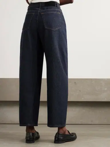 Givenchy Cropped High-rise Barrel-leg Jeans | Thumbnail 4 Givenchy Cropped High-rise Barrel-leg Jeans | Thumbnail 4
