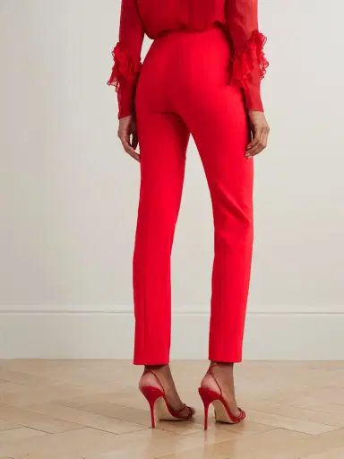Carolina Herrera Emilie Wool-blend Skinny Pants | Thumbnail 4 Carolina Herrera Emilie Wool-blend Skinny Pants | Thumbnail 4
