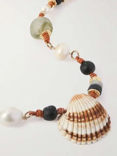 TOHUM Samsara Beaded Shell Necklace | Thumbnail 4 TOHUM Samsara Beaded Shell Necklace | Thumbnail 4