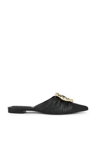 SIMKHAI Belle Leather Pointed Toe Mule | Thumbnail 1 SIMKHAI Belle Leather Pointed Toe Mule | Thumbnail 1