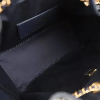 Chanel Chanel Small 25 Hobo Bag Dark Navy Caviar Antique Gold Hardware | Thumbnail 8 Chanel Chanel Small 25 Hobo Bag Dark Navy Caviar Antique Gold Hardware | Thumbnail 8