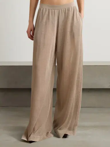 Alaïa Linen And Silk-blend Pants | Thumbnail 3 Alaïa Linen And Silk-blend Pants | Thumbnail 3