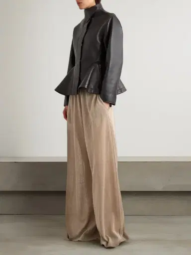 Alaïa Linen And Silk-blend Pants | Thumbnail 5 Alaïa Linen And Silk-blend Pants | Thumbnail 5