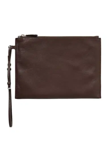 The Row Leather Pouch | Thumbnail 1 The Row Leather Pouch | Thumbnail 1