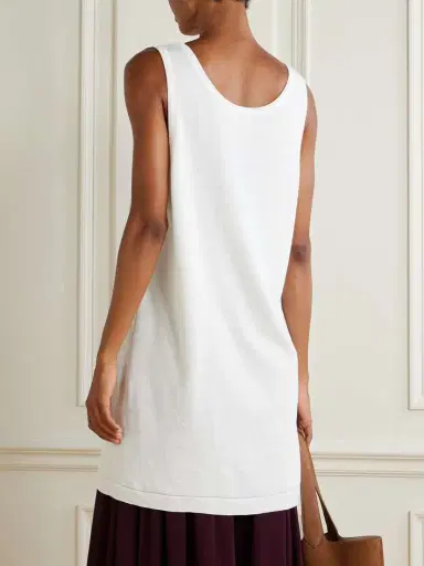 Alaïa Cotton-blend Mini Dress | Thumbnail 3 Alaïa Cotton-blend Mini Dress | Thumbnail 3