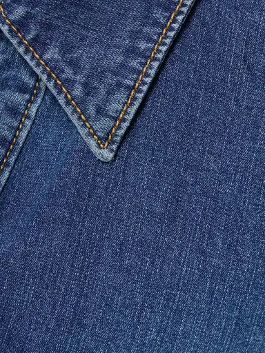 Cinq à Sept Women's Aster Denim V-Neck Minidress - Ruisseau | Thumbnail 7 Cinq à Sept Women's Aster Denim V-Neck Minidress - Ruisseau | Thumbnail 7