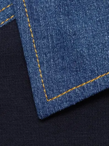 Cinq à Sept Women's Susan Two-Tone Cotton-Blend Jacket - Ruisseau Navy | Thumbnail 7 Cinq à Sept Women's Susan Two-Tone Cotton-Blend Jacket - Ruisseau Navy | Thumbnail 7