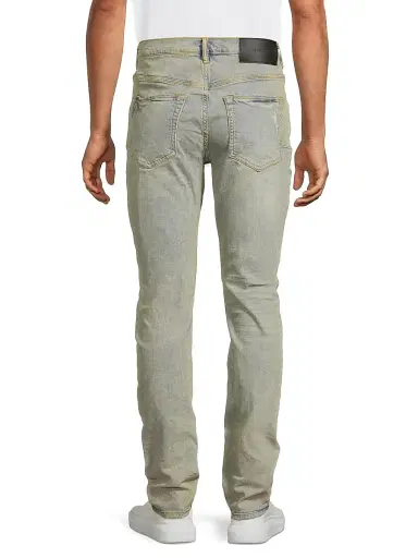 Purple Brand Men's Venice Sunbleached Skinny Jeans - Light Indigo | Thumbnail 5 Purple Brand Men's Venice Sunbleached Skinny Jeans - Light Indigo | Thumbnail 5