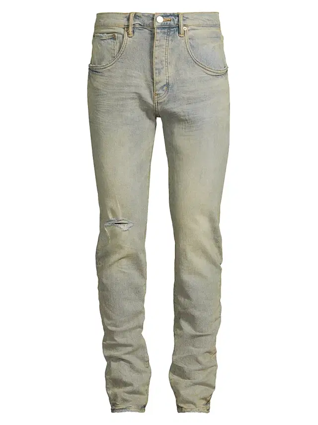 Men's Venice Sunbleached Skinny Jeans - Light Indigo Men's Venice Sunbleached Skinny Jeans - Light Indigo