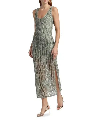 Ramy Brook Women's Liliana Knit Sleeveless Midi Dress | Thumbnail 3 Ramy Brook Women's Liliana Knit Sleeveless Midi Dress | Thumbnail 3