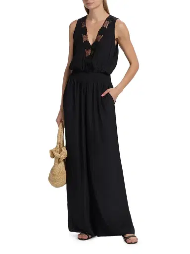 Ramy Brook Women's Nayeli Lace-Trimmed Jumpsuit | Thumbnail 2 Ramy Brook Women's Nayeli Lace-Trimmed Jumpsuit | Thumbnail 2