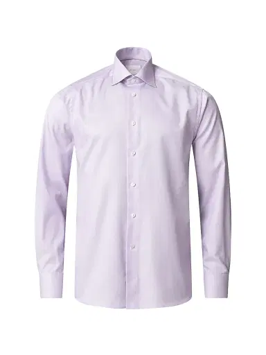 Eton Men's Contemporary-Fit Textured Solid Elevated Shirt | Thumbnail 2 Eton Men's Contemporary-Fit Textured Solid Elevated Shirt | Thumbnail 2