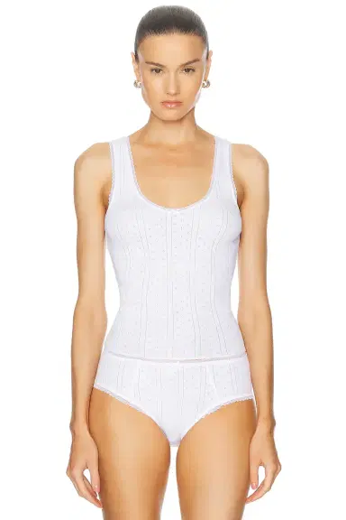 Cou Cou Intimates The Scoop Tank Top | Thumbnail 1 Cou Cou Intimates The Scoop Tank Top | Thumbnail 1