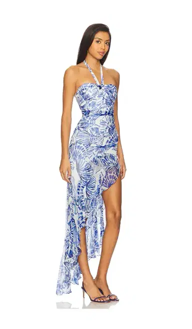 Amanda Uprichard Marabou Dress | Thumbnail 2 Amanda Uprichard Marabou Dress | Thumbnail 2